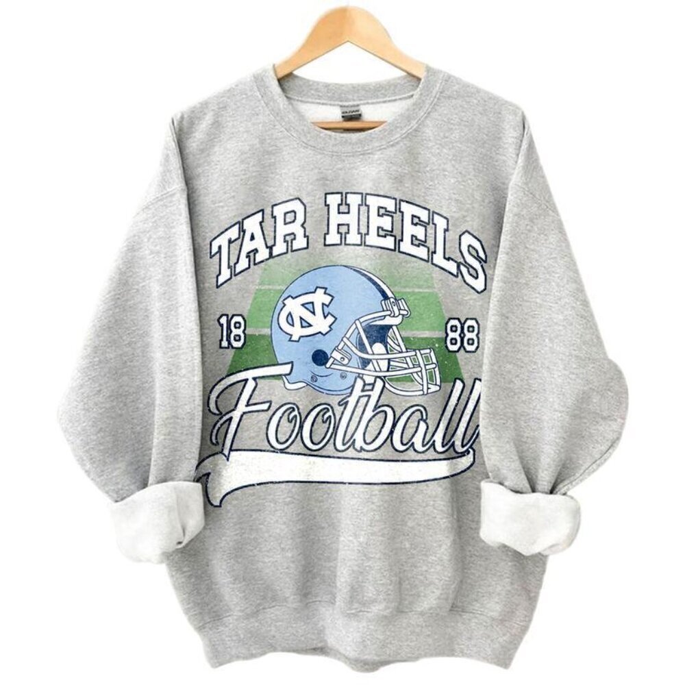 North Carolina Tar Heels NCAA Football Retro Fan Sweatshirt